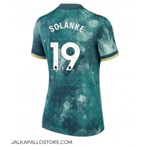 Tottenham Hotspur Dominic Solanke #19 Kolmaspaita Naisten 2024-25 Lyhythihainen